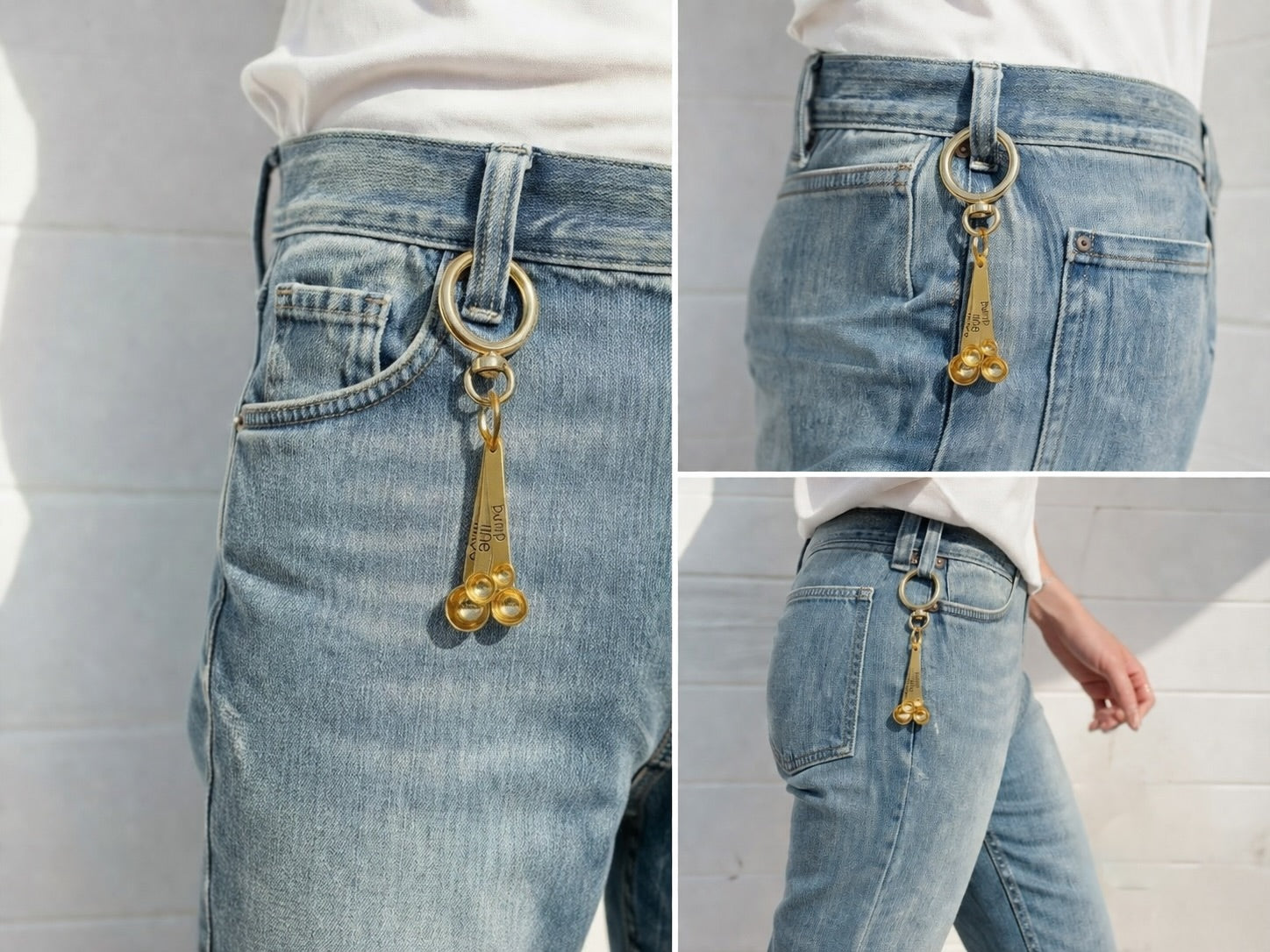 Multi Size Gold Charm