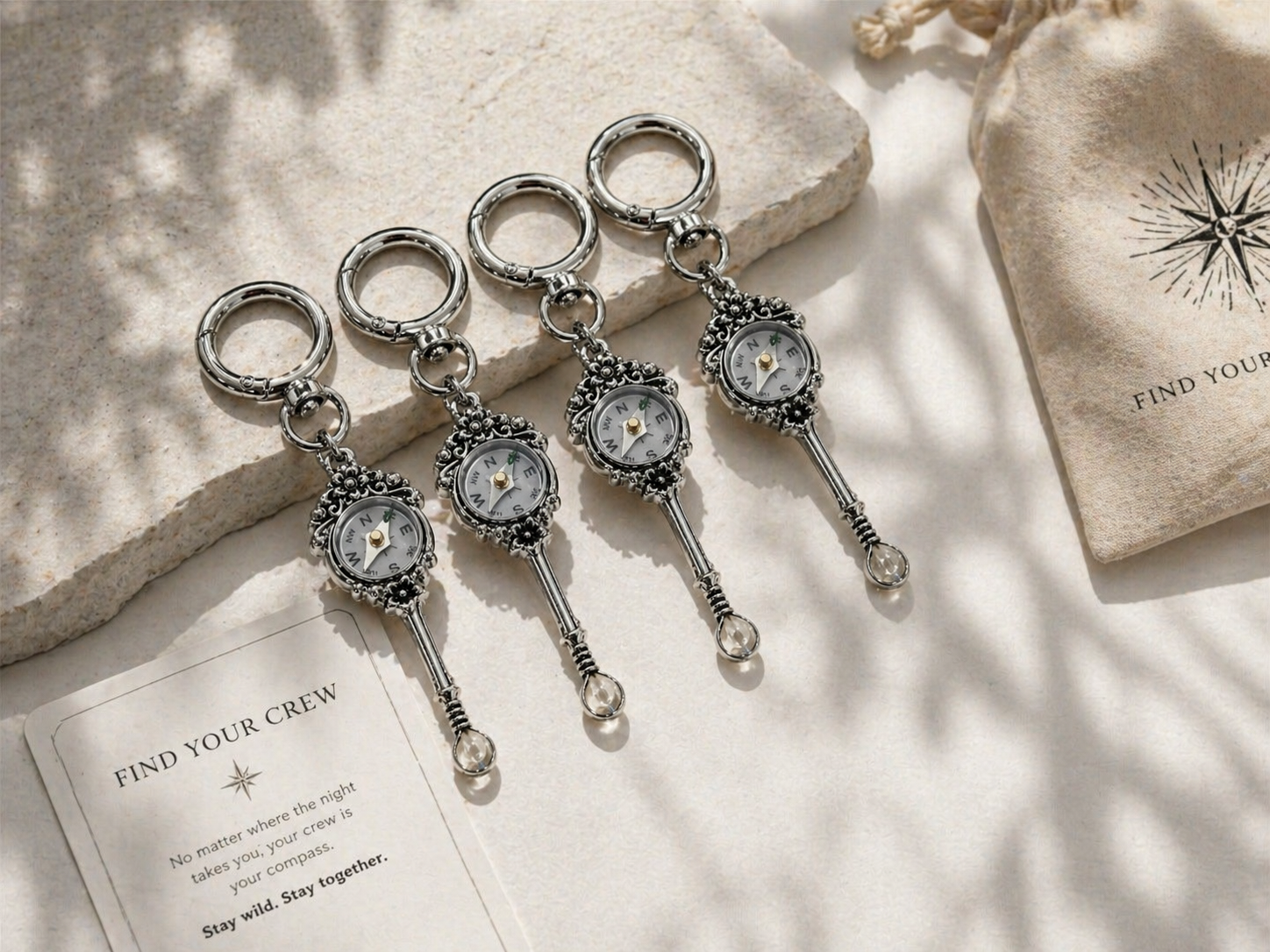 Compass Charm
