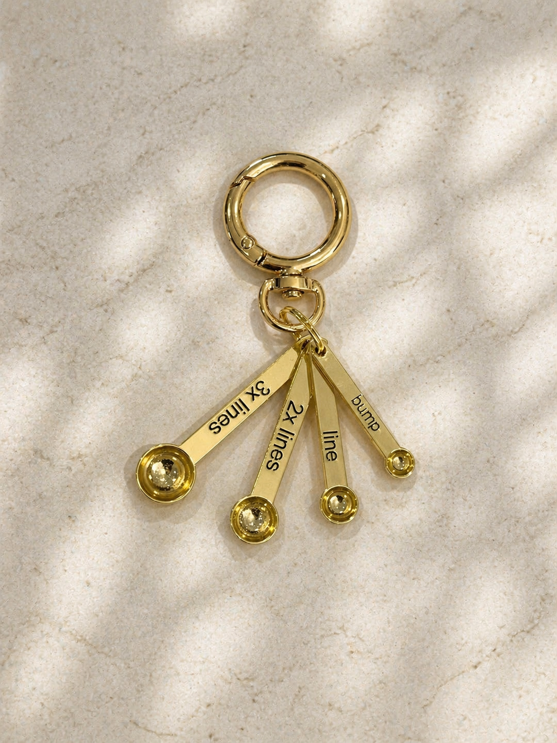 Multi Size Gold Charm